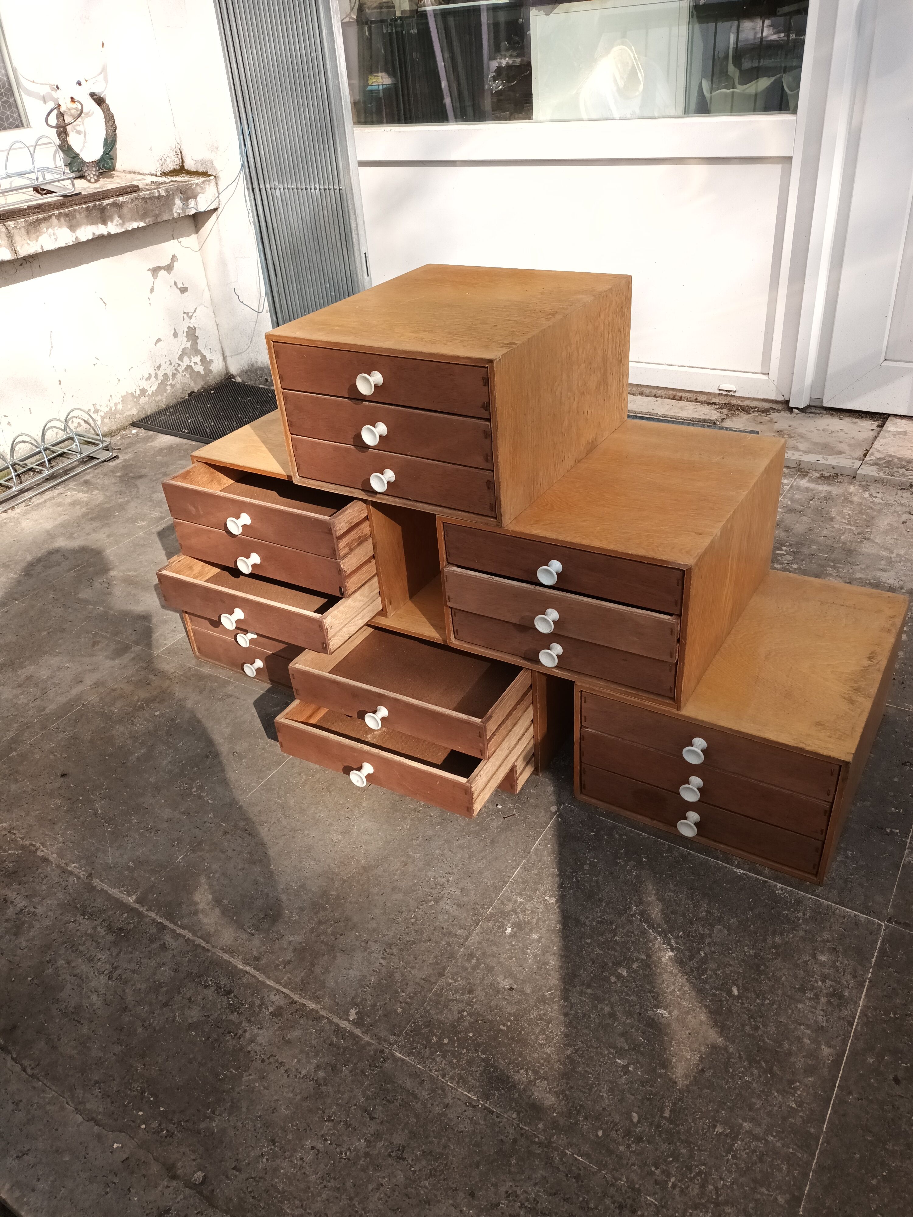 Workshop locker 3 drawers