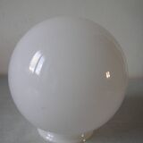 Old globe lampshade ball sphere glass lamp chandelier lighting fixture n°06/11B