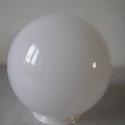 Old globe lampshade ball sphere glass lamp chandelier lighting fixture n°06/11B