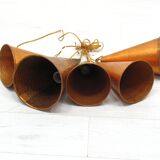 Suspensions coniques par ES Horn Aalestrup, 1970, ensemble (5)