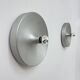 Mid-century design disc lamp, 1970s attributed to Charlotte Perriand for Les Arcs, set of 2