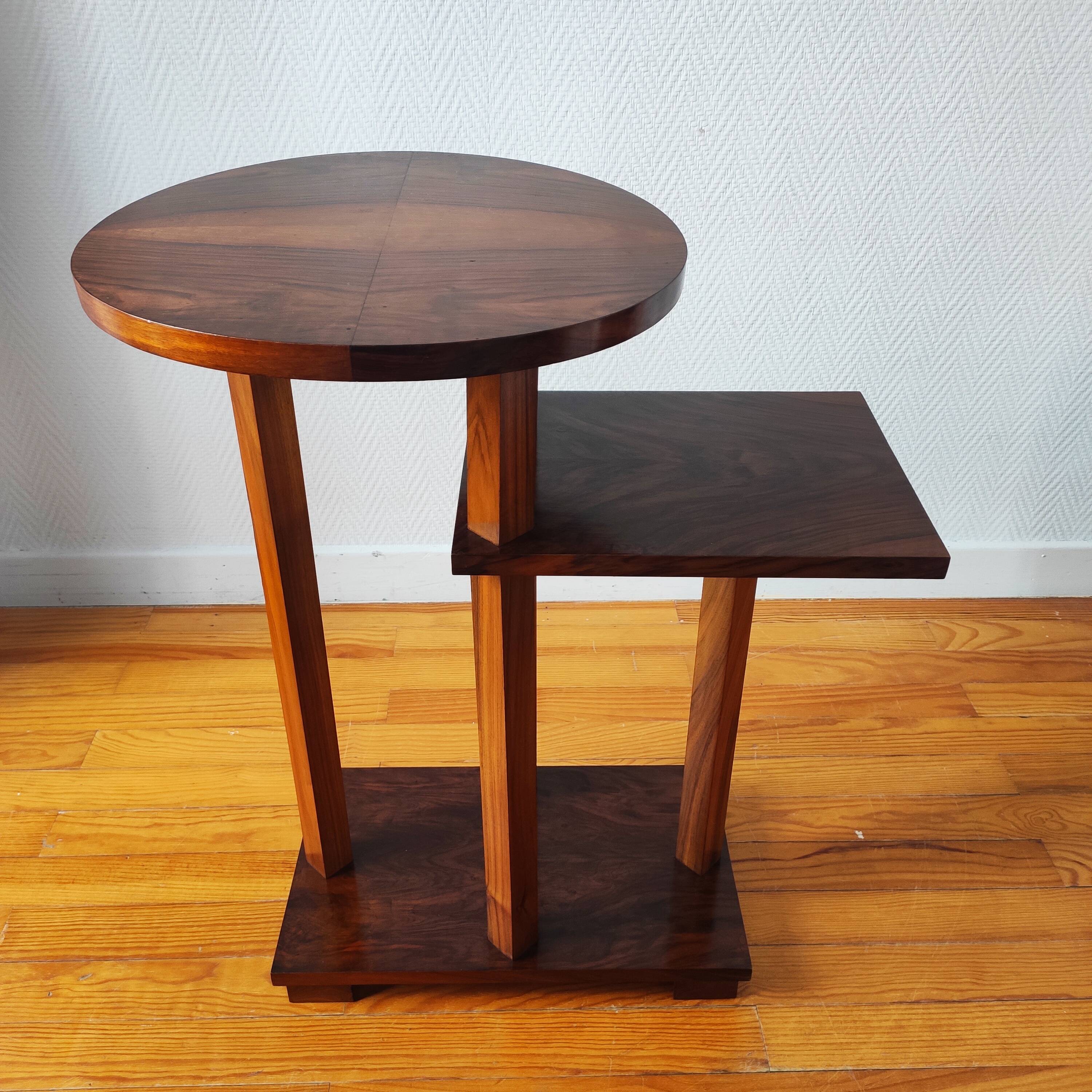 Wooden console table – Art Deco style
