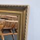 Golden mirror with bevelled glass – 70 × 52 cm