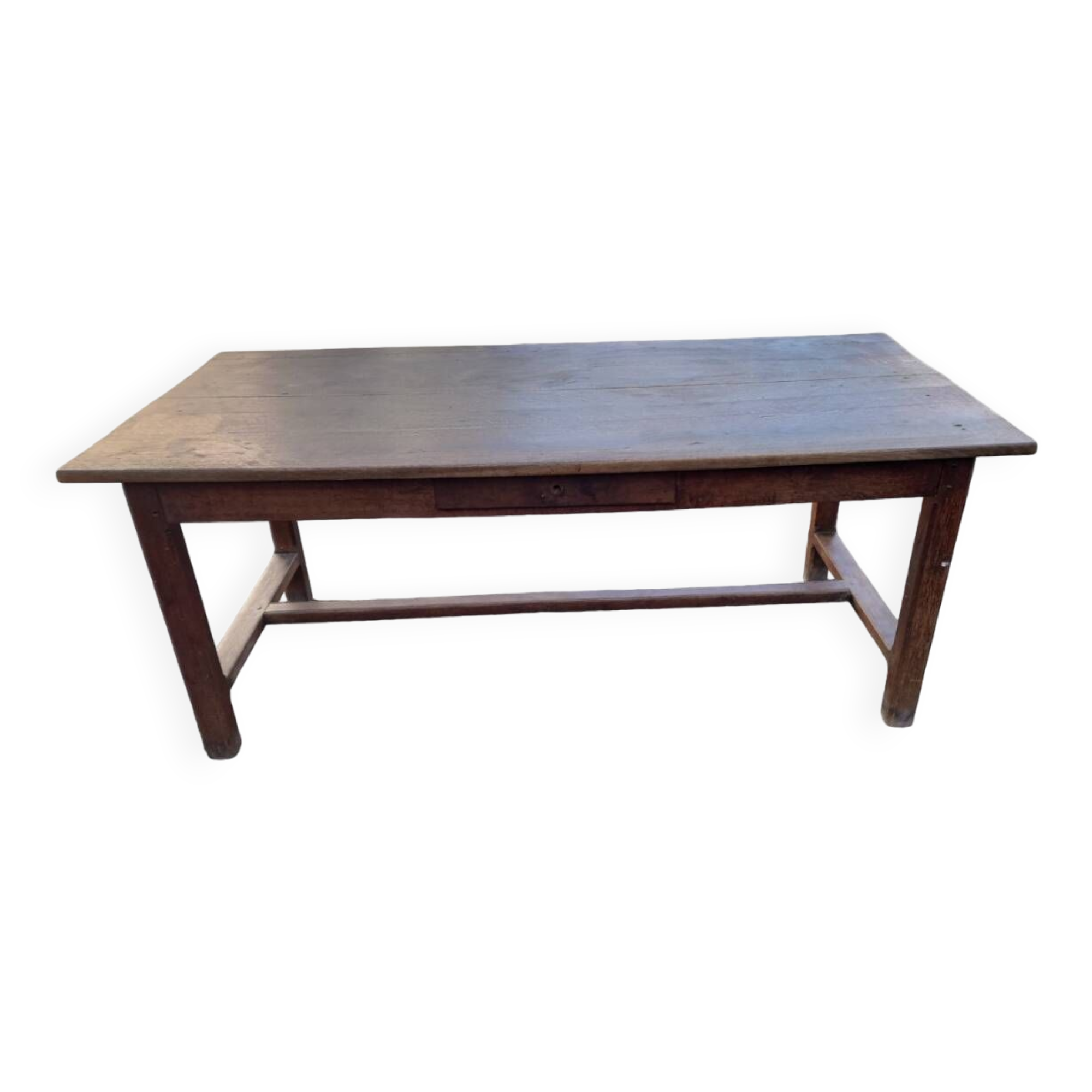 19th century oak farm table