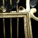 Wall lamp in gilded bronze