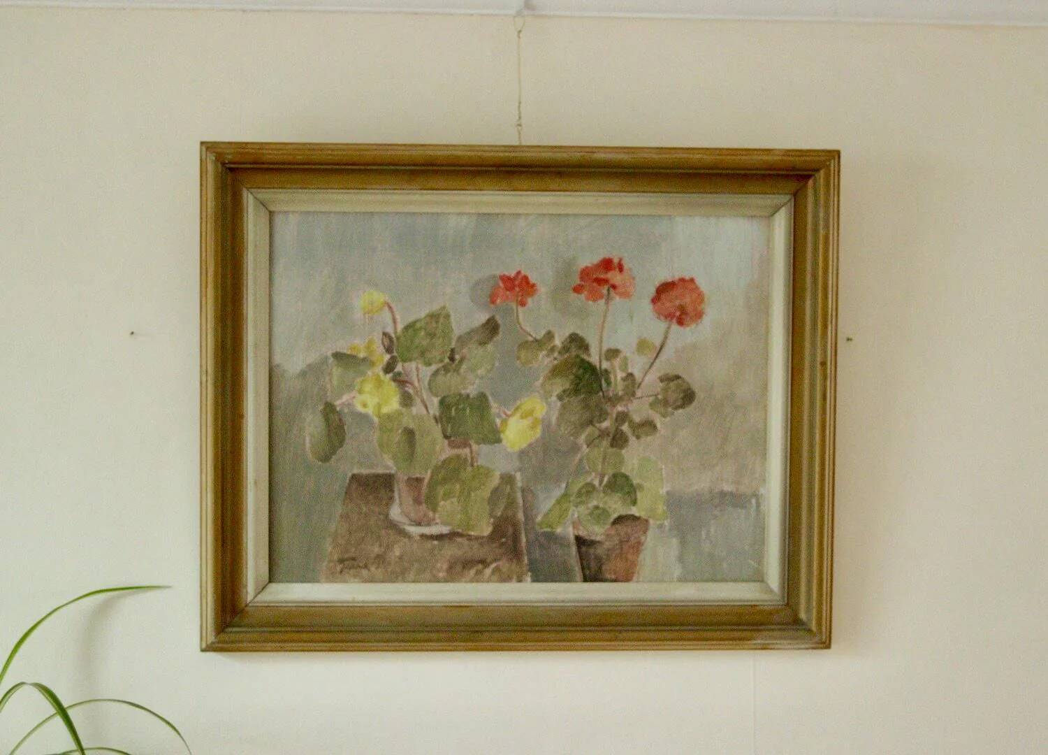 “Geraniums” by Ture Pettersson