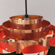 Hanging lamp from 1980s Denmark, by Werner Schou for his own company