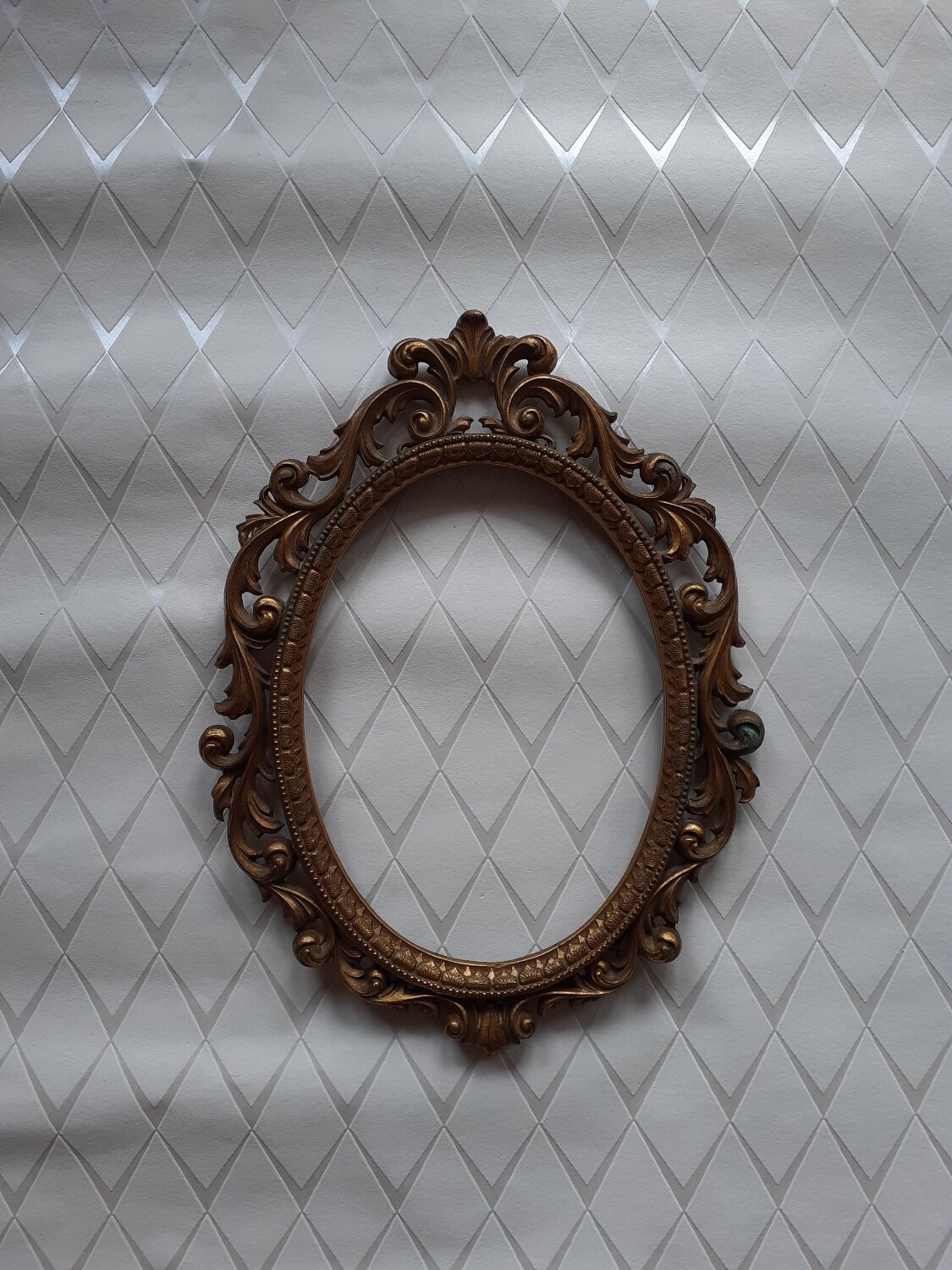 Cadre ovale bronze Brevettato 33 cm