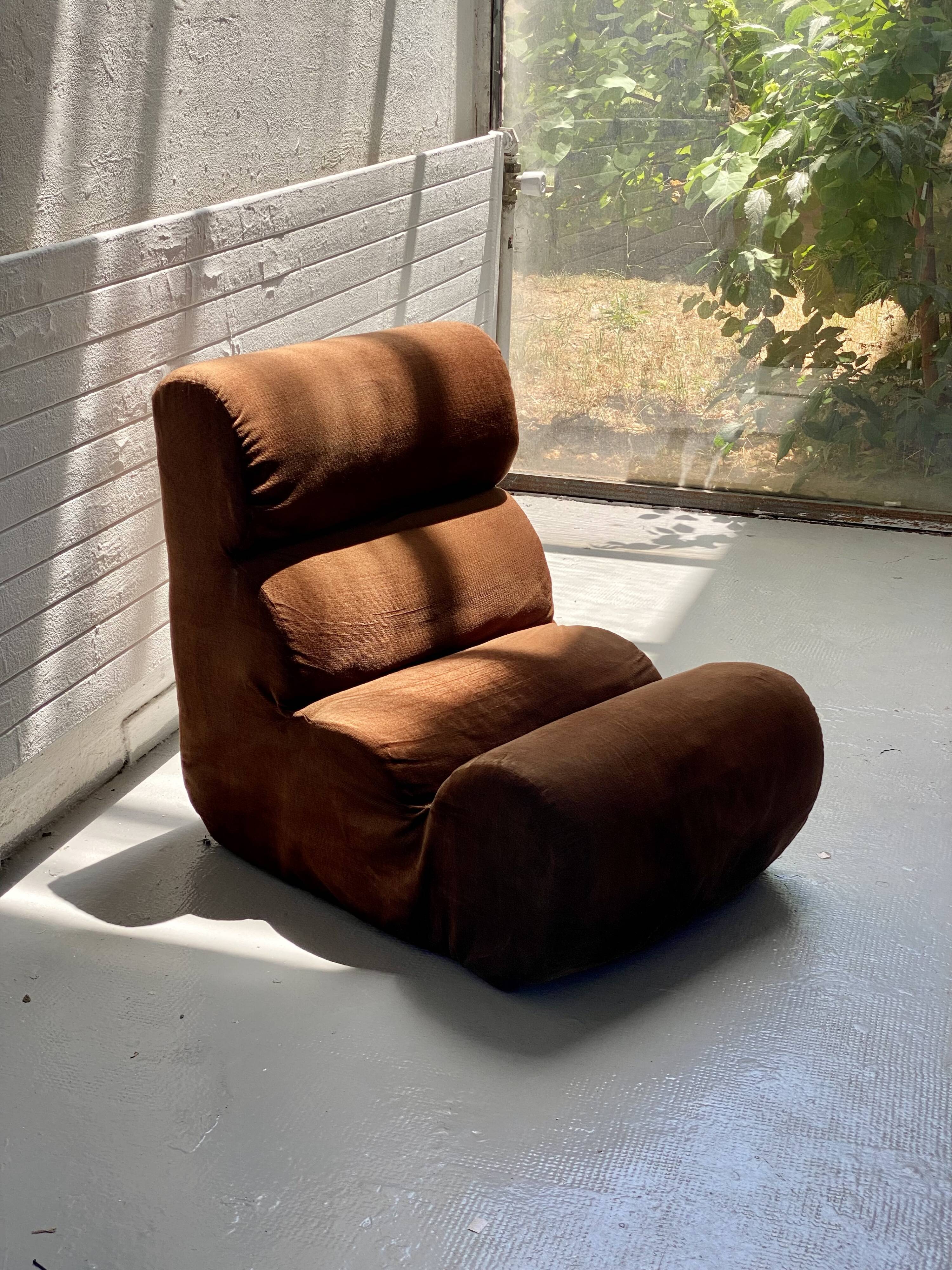 Chauffeuse années 70 pêche