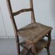Antique step stool chair