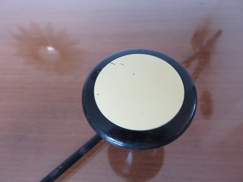 Coat rack in bakelite 3 patères color 60s