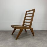 50s reconstruction armchair, wood