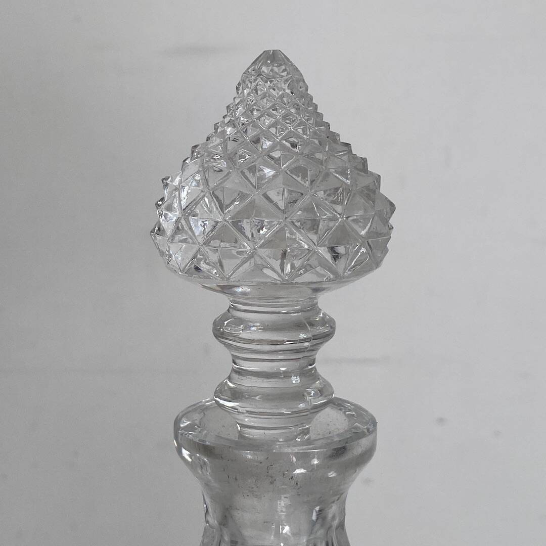 Vintage crystal carafe