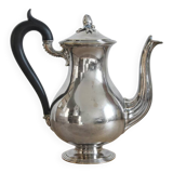 Antique silver-plated coffee pot by Christofle