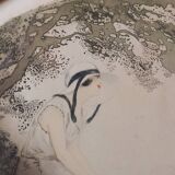 Art Deco engraving artist's proof signed J. Hardy