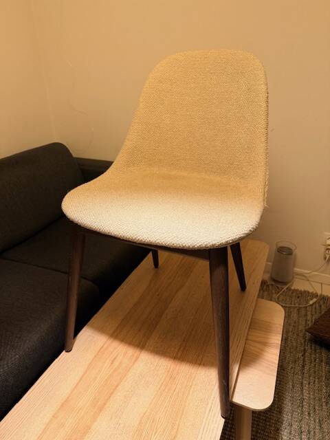 Chair Harbour Side Chair dark oak fabric