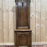 Vestiaire / Porte-manteau en chêne de style Louis XIV avec coffre