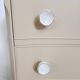 Chest of drawers with rounded front