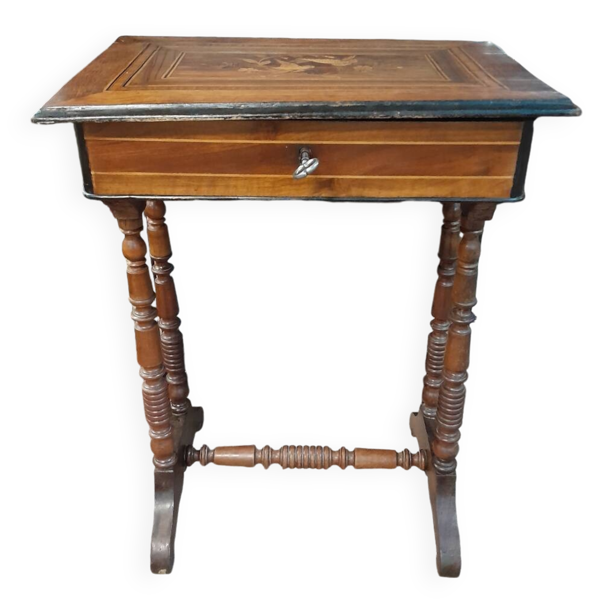 19th century marquetry dressing table