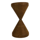 Scandinavian diabolo sculpture teak 1960s