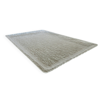 Very large "Roche Bobois" tray in plexiglass, altuglas, lucite, 1970s.