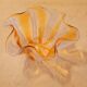 Small vintage handkerchief vase in Murano glass.