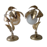 Paire de lampes vintage 1970