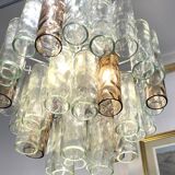 Vintage Murano Glass Tronchi Chandelier