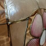 Suspension nacre et bambou