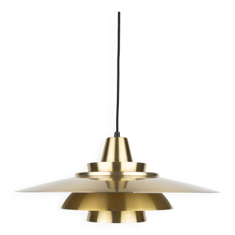 Danish vintage pendant lamp Superlight by David Mogensen, 1980s