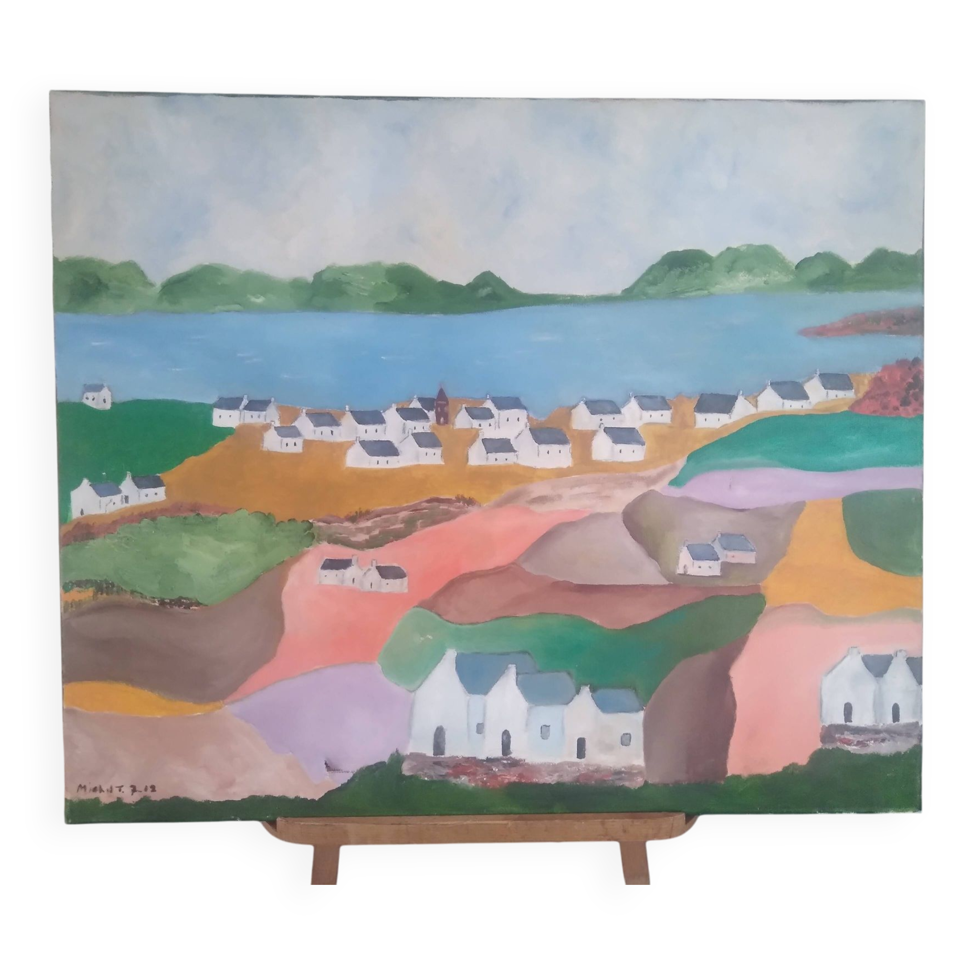 Brittany seaside and landscape painting