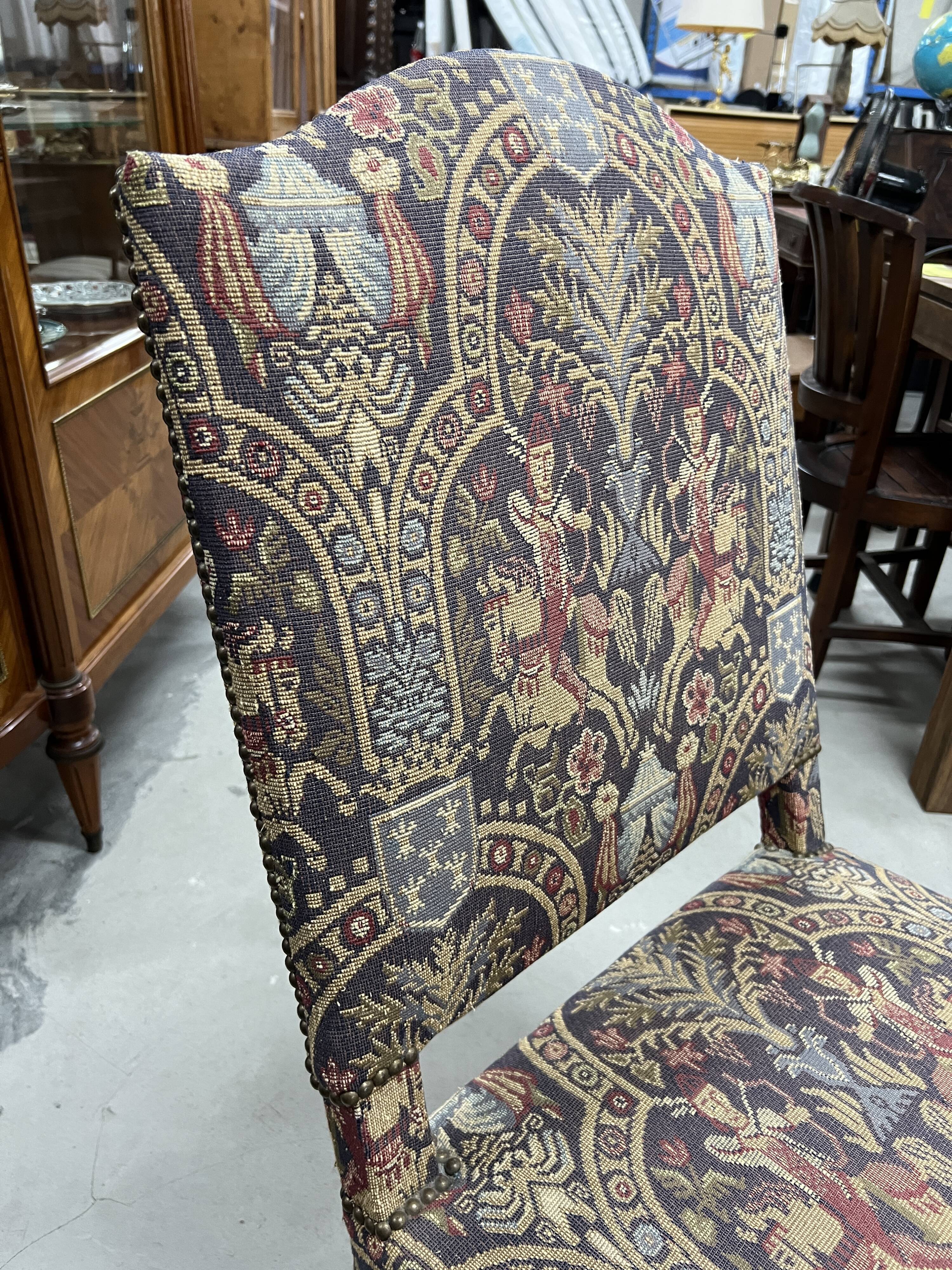 Antique Louis XIII style extra chair