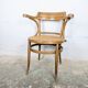 Fauteuil de bureau en bois courbé