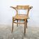 Fauteuil de bureau en bois courbé