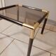 Vintage sofa end Italian design 70-80s side table