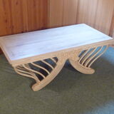 Indonesian teak coffee table