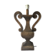 Pied de lampe en bois