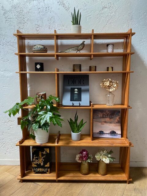 Wooden bookcase