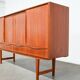 Danish teak enfilade – vintage Scandinavian sideboard 196 cm