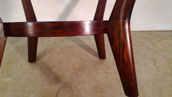 Table basse vintage en bois par Koželka and Kropáček pour Interier Praha