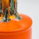 Orange vase