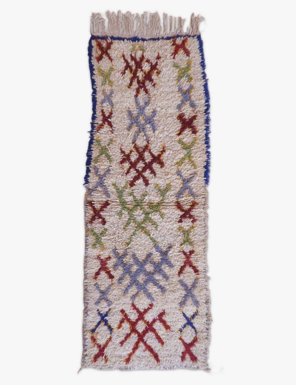 Vintage Berber Rug - 176 x 62 cm