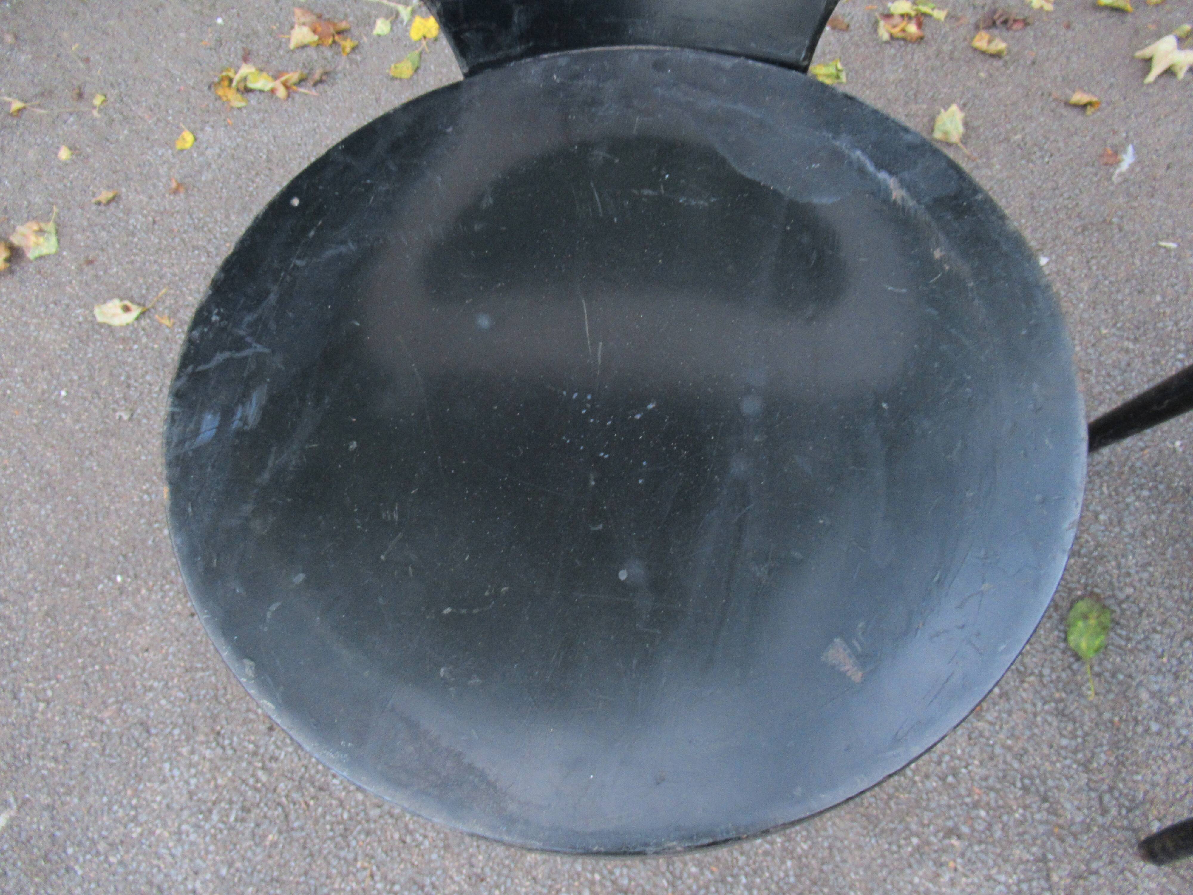 Paire de chaises baumann modèle "mouette"