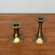 Mid-Century Brass Candleholders, 1960s, Set of 2