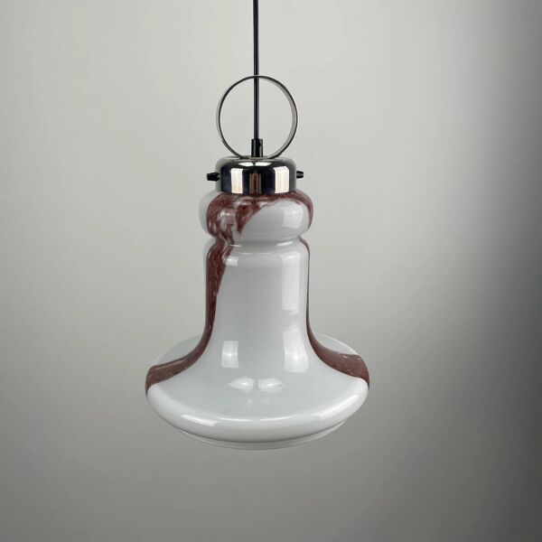Suspension en forme de trompette par Doria Leuchten 1960