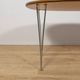 Mid-Century Superellipse Dining Table by Piet Hein & Bruno Mathsson for Fritz Hansen, Denmark, 1980s