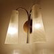 Vintage Italian Glass Sconce, 1960s