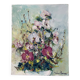 Flower bouquet oil on canvas