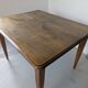Golden oak table, farmhouse table 110 x 89 cm