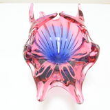 Art  Glass Bowl Designed by  Josef Hospodka for Chribska,1960's.